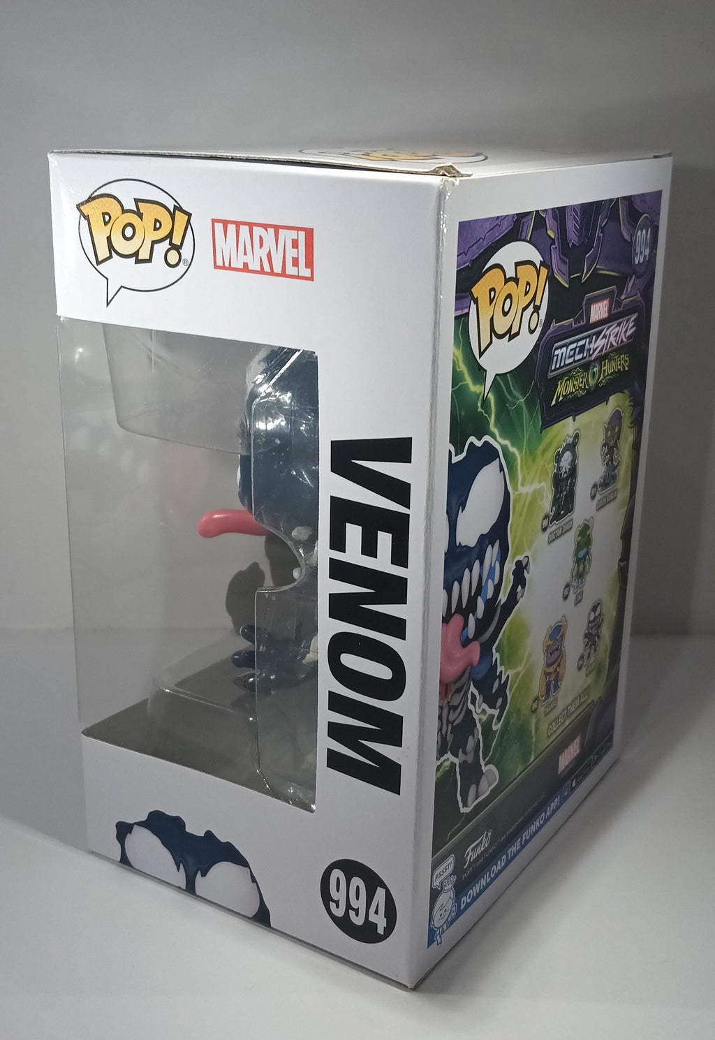 Funko Pop #994, VENOM MARVEL Mech Strike Monster Hunters