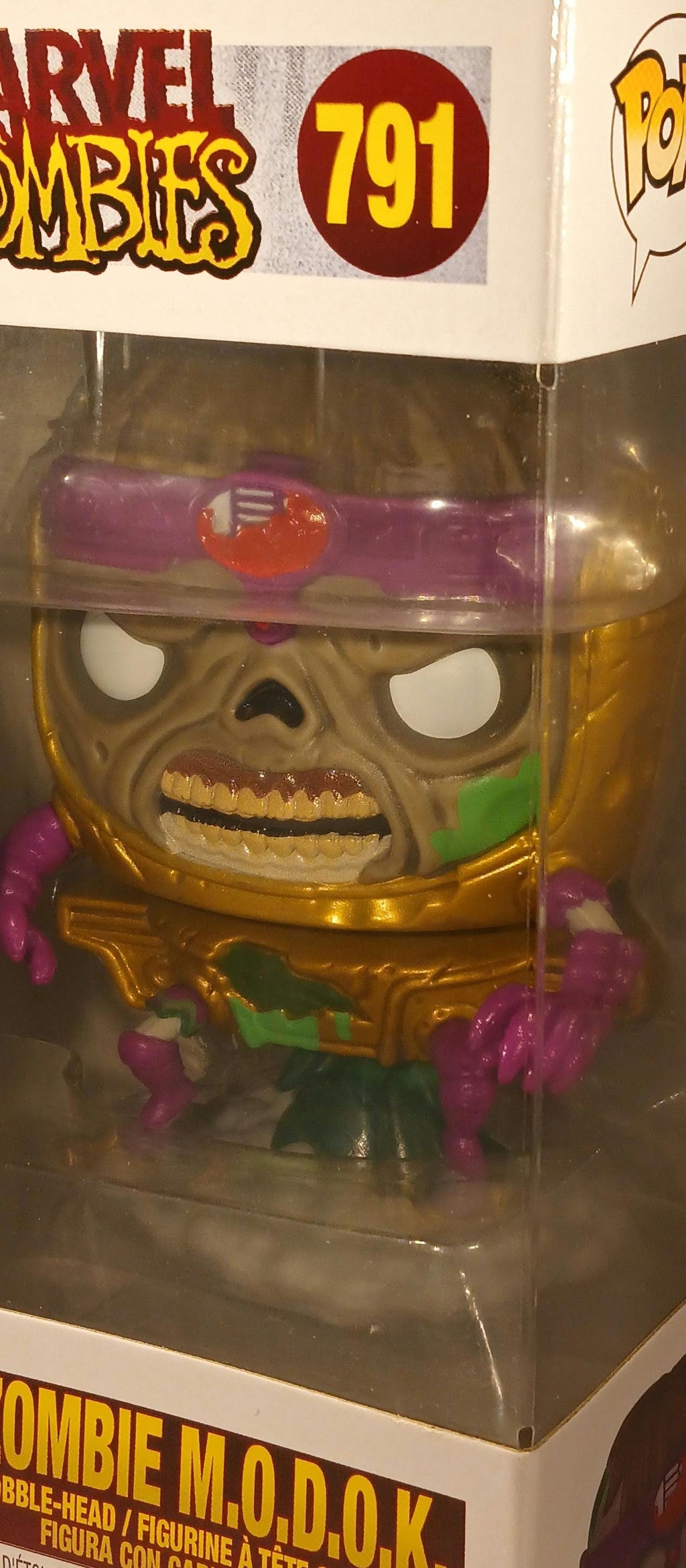 Funko Pop #791, ZOMBIE M.O.D.O.K., Marvel Zombies