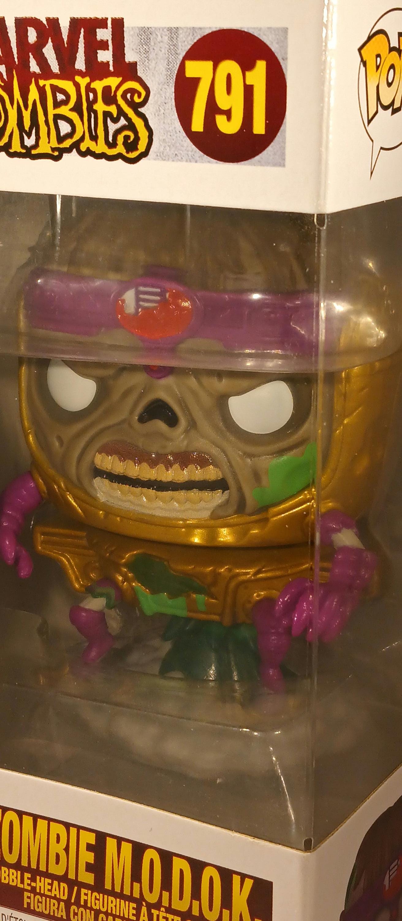Funko Pop #791, ZOMBIE M.O.D.O.K., Marvel Zombies