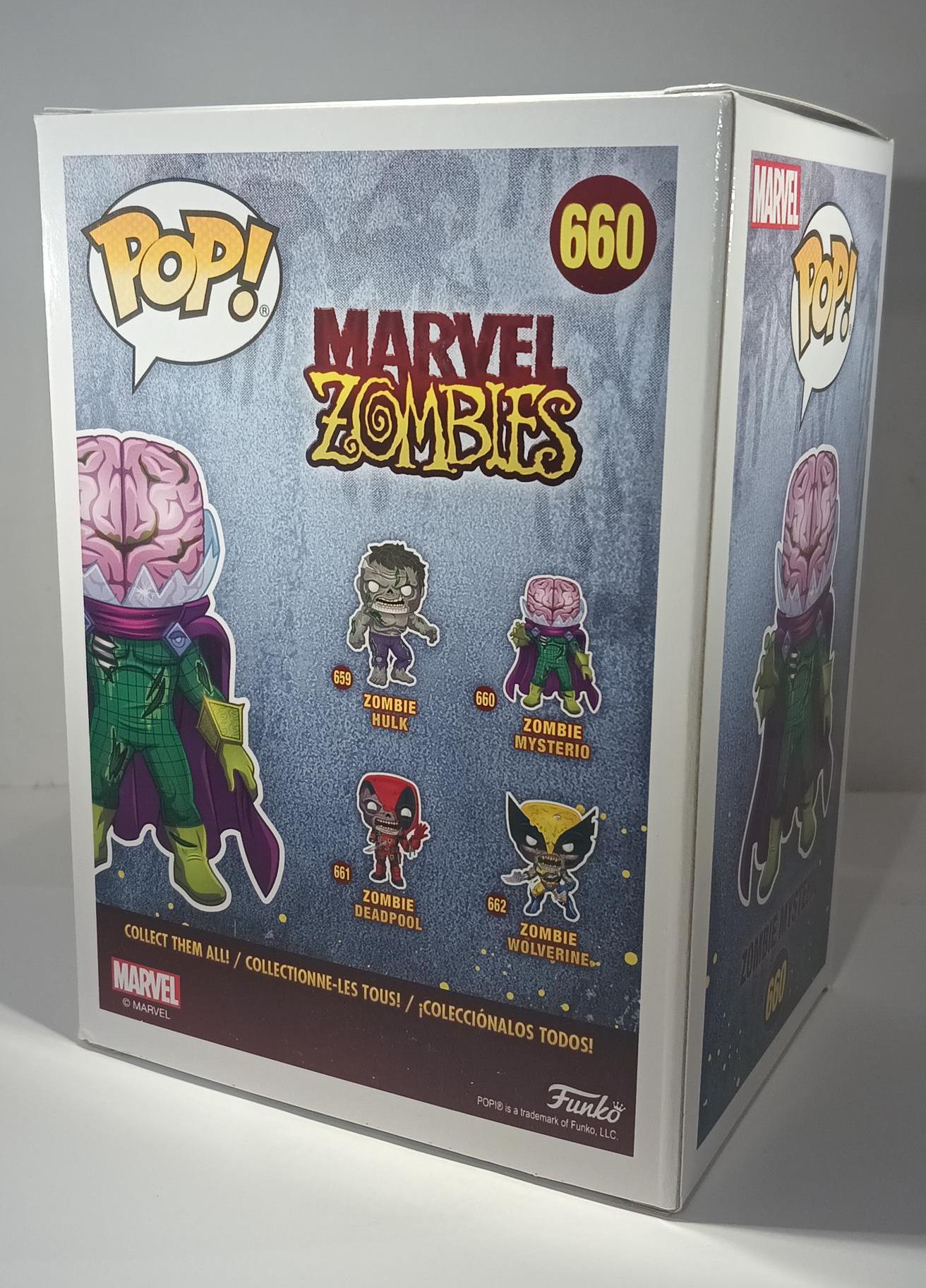 Funko Pop #660 - ZOMBIE MYSTERIO - MARVEL Zombies